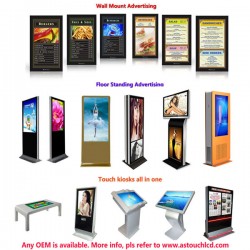Lcd media player/ advertising display/ digital signage with wifi/3G/Android/ Ethernet