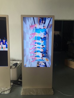 Floor stand wifi 55 inch LCD advertising touch screen digital signage totem price