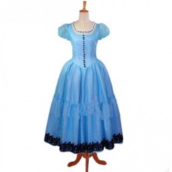 alicestyless.com is selling Alice in Wonderland Alice Blue Dress Cosplay Costumes