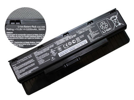 ASUS N56Vm portable Batterie , N56Vm Ordinateur Portable Chargeur Adaptateur