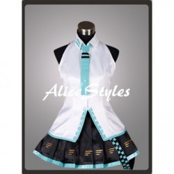 Alicestyless.com Hatsune Miku Project DIVA Teto Blue Cosplay Costume