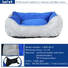 luxury dog bed pet sofa cozy washable large pet dog bed wholesale supplier manufacturer