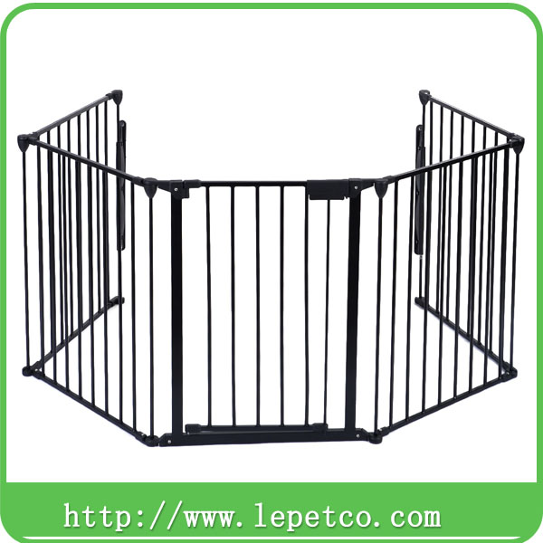 For Amazon and eBay stores Easy-Close Extra Tall and Wide Metal Gate baby safety gate