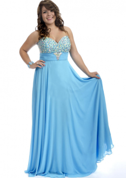 US$159.99 2015 Blue Chiffon Ruched Floor Length Sweetheart Lace Up Crystals Sleeveless