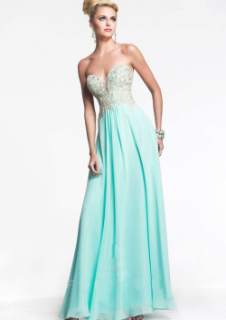 US$145.99 2015 Sweetheart Chiffon Appliques Champagne Black Mint Ruched Floor Length