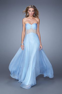 US$147.99 2015 Zipper Ruched White Sweetheart Floor Length Appliques Blue Sleeveless Chiffon
