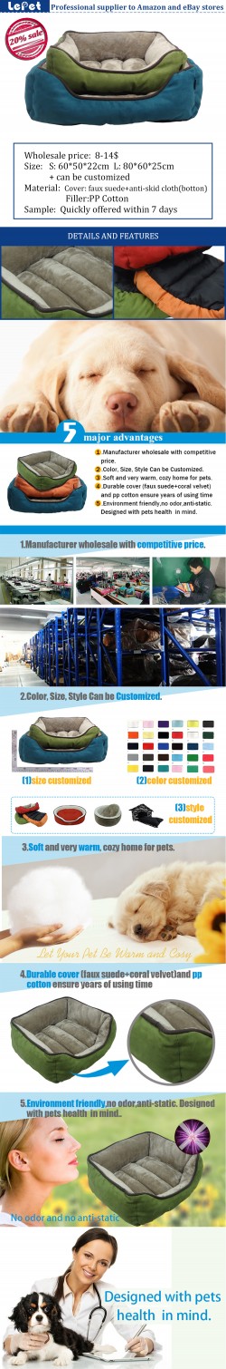 Beds for dogs memory foam dog bed dog beds manufacturer china pet supplies