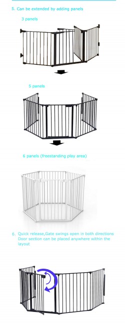 Pet Door for dogs pet safety door baby safety gate lockable safe flap wholesale supplier