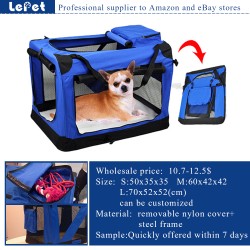 Manufacturer wholesale Oxgord Soft-Sided Comfort Travel Pet Carrier Bag dog carrier bag
