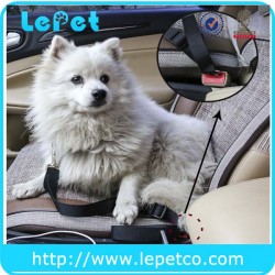 Nylon material aliuminium alloy Dog car seatbelt manufacturer wholesale