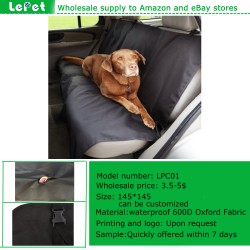 manufacturer wholesale waterproof oxford protective dog car seat cover