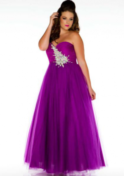 US$184.99 2015 Sweetheart Crystals Ocean Blue Purple Tulle Lace Up Sleeveless Ball Gown