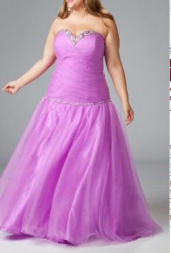 US$168.99 2015 Sweetheart Lace Up Tulle Floor Length Lilac Beading Satin Sleeveless Ruched