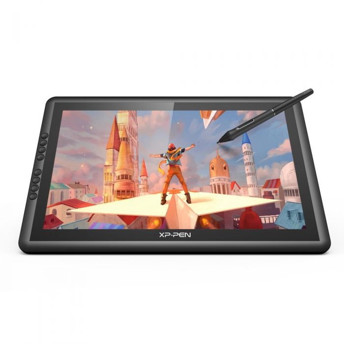 XP-Pen 16 Pro HD IPS Tableta Gráfica con Pantalla con Teclas Express y Soporte ajustable