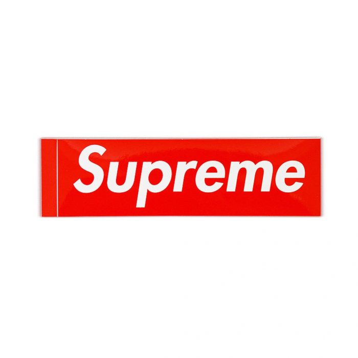Supreme Box Logo Sticker – Streetwear Official