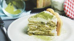 Matcha Tiramisu Cake