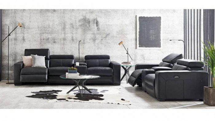 Buy Omnia Leather Sofa | Harvey Norman AU