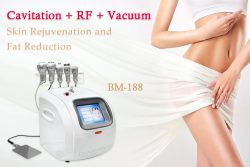 Cavitation + Radiofrequency + Vacuum Body Slimming Machine