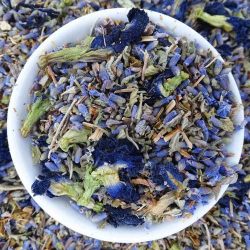 Relaxing Lavender Blue Tea