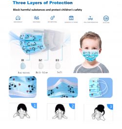 Child Protective Mask Manufactuer In China Wholesale Large Stock Face Mask