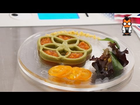 Food Ink World’s First 3D Printing Restaurant – London Pop Up – YouTube