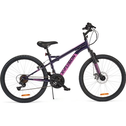 X-Fusion Girl’s Bike – Purple | Kmart