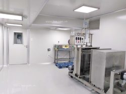 Temperature control facilities for food cleanroom