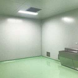 The material of cleanroom walls