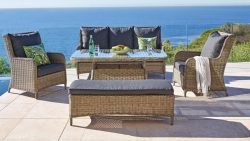 Austin 5-Piece Outdoor Lounge/Dining Setting