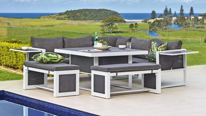Bella 6-Piece Outdoor Lounge/Dining Setting