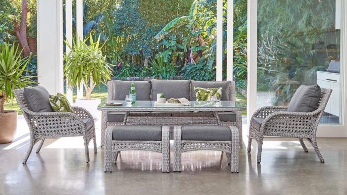 Fraser 6-Piece Outdoor Lounge/Dining Setting